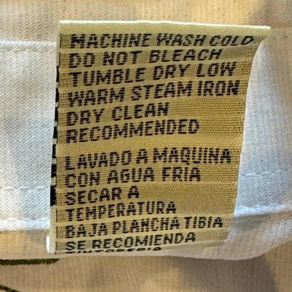 Bamboo Cay White Martini Golf Embroidered Button Up Shirt Resort Size XL - Picture 6 of 7